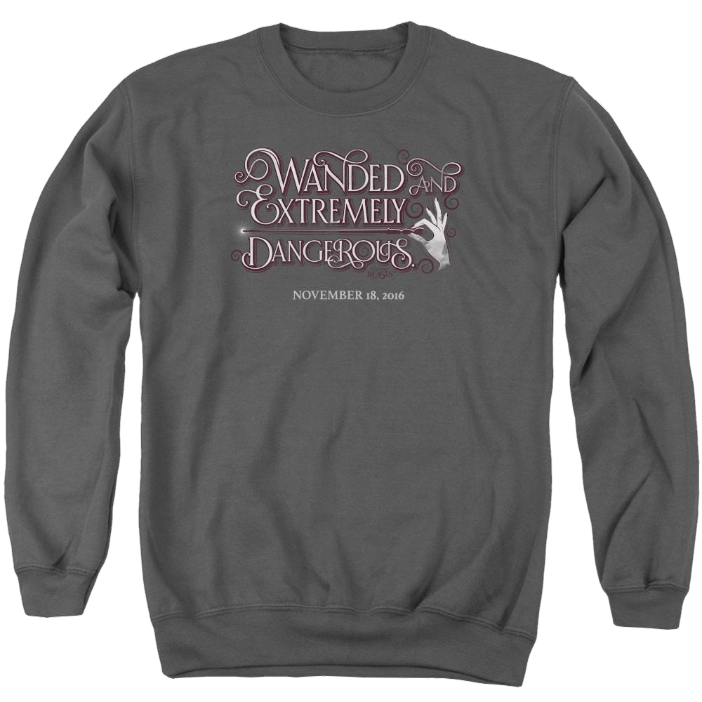 Fantastic Beasts Wanded - Men's Crewneck Sweatshirt Men's Crewneck Sweatshirt Fantastic Beasts