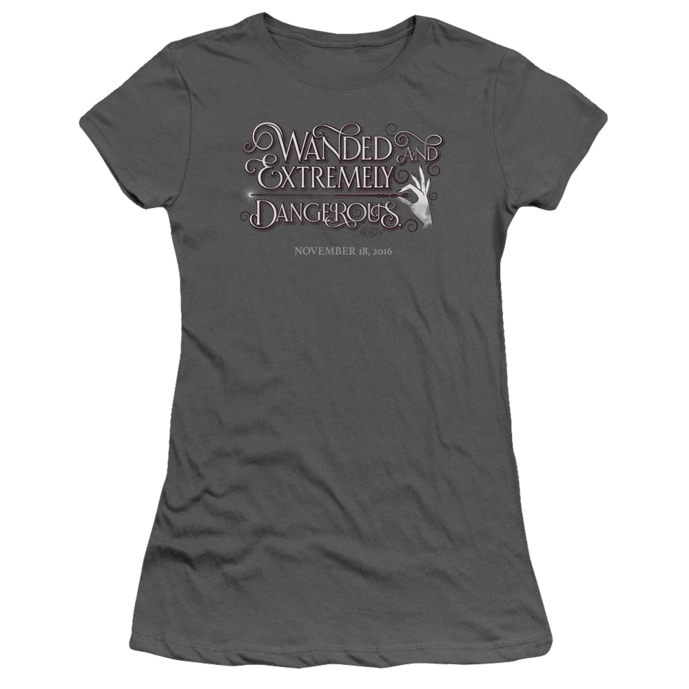 Fantastic Beasts Wanded - Juniors T-Shirt Juniors T-Shirt Fantastic Beasts