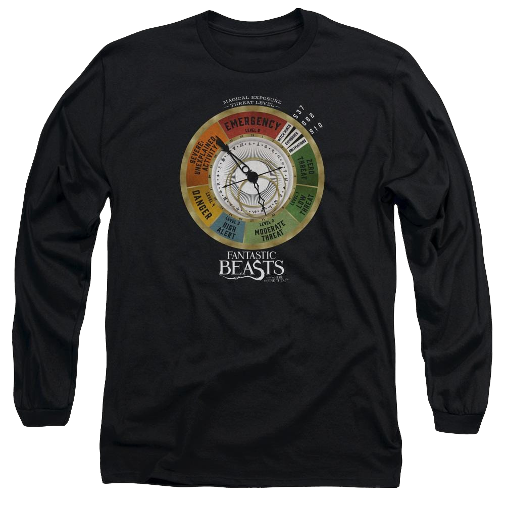 Fantastic Beasts Threat Gauge - Men's Long Sleeve T-Shirt Men's Long Sleeve T-Shirt Fantastic Beasts