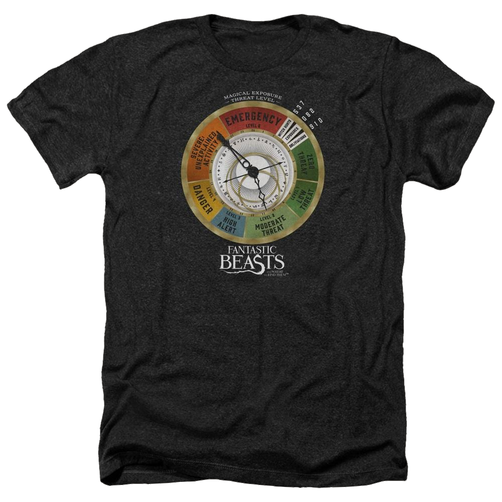 Fantastic Beasts Threat Gauge - Men's Heather T-Shirt Men's Heather T-Shirt Fantastic Beasts