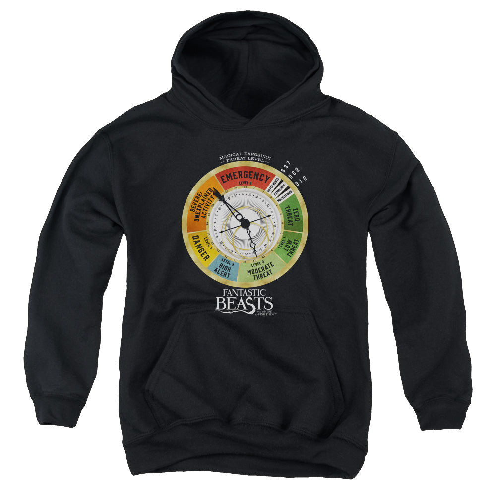 Fantastic Beasts and Where to Find Them Threat Gauge - Youth Hoodie Youth Hoodie (Ages 8-12) Fantastic Beasts