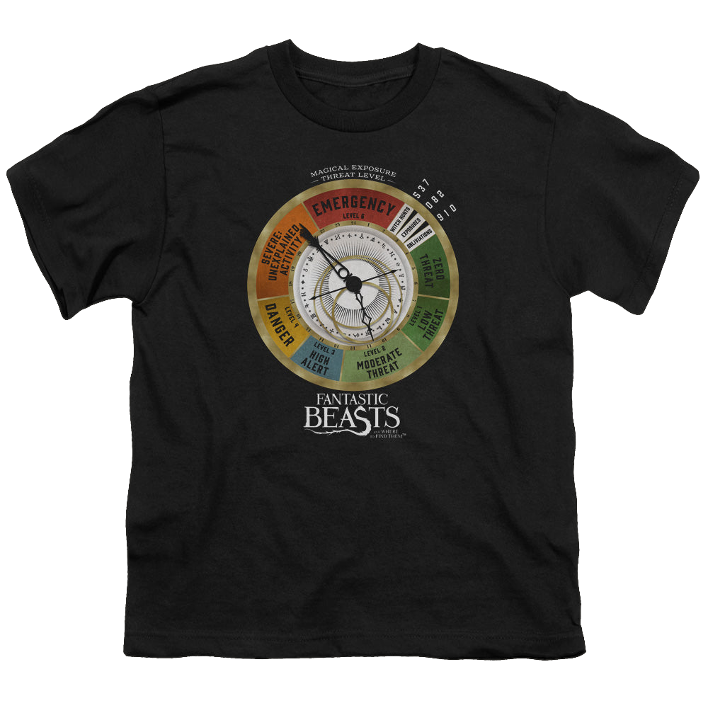 Fantastic Beasts and Where to Find Them Threat Gauge - Youth T-Shirt Youth T-Shirt (Ages 8-12) Fantastic Beasts