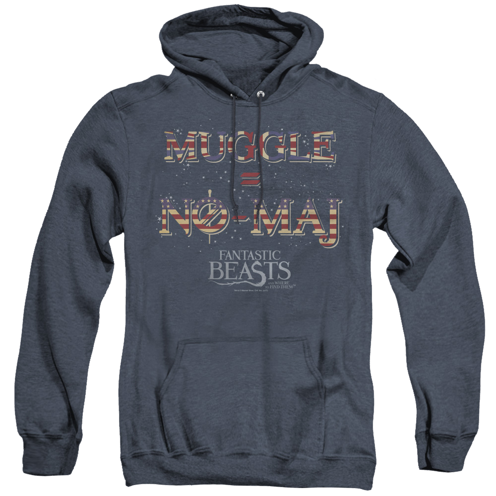 Fantastic Beasts And Where To Find Them Uk Us No Maj - Heather Pullover Hoodie Heather Pullover Hoodie Fantastic Beasts