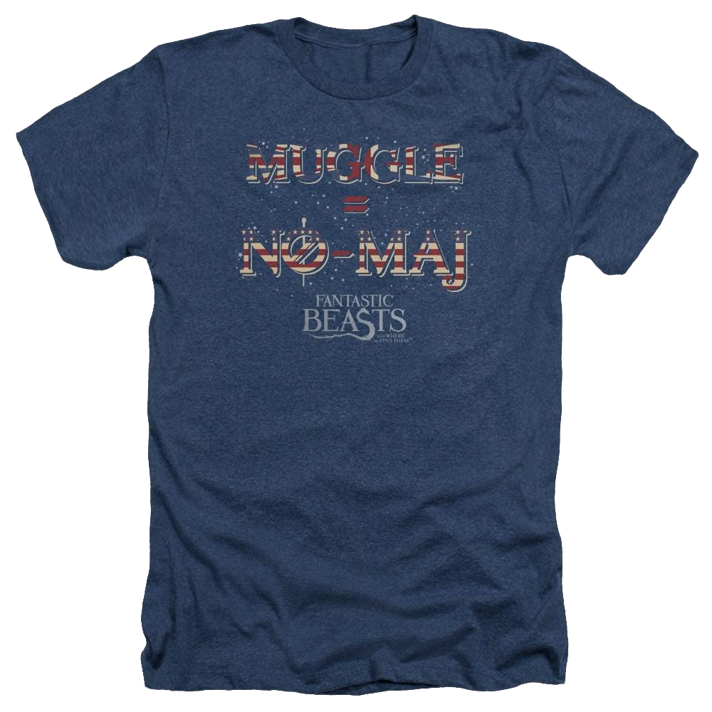 Fantastic Beasts Uk Us No Maj - Men's Heather T-Shirt Men's Heather T-Shirt Fantastic Beasts