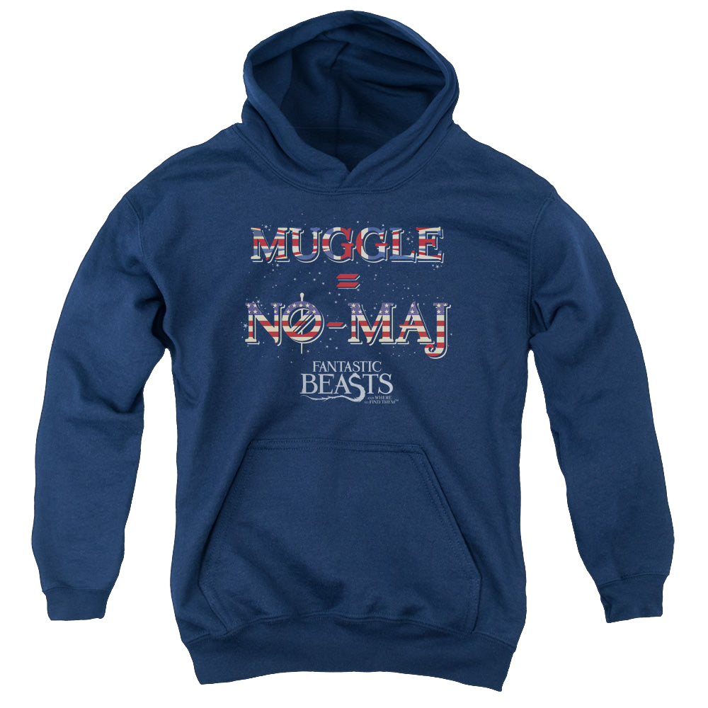 Fantastic Beasts and Where to Find Them Uk Us No Maj - Youth Hoodie Youth Hoodie (Ages 8-12) Fantastic Beasts