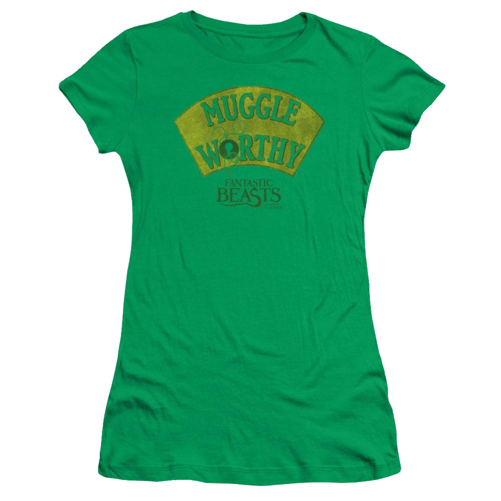 Fantastic Beasts Muggle Worthy - Juniors T-Shirt Juniors T-Shirt Fantastic Beasts