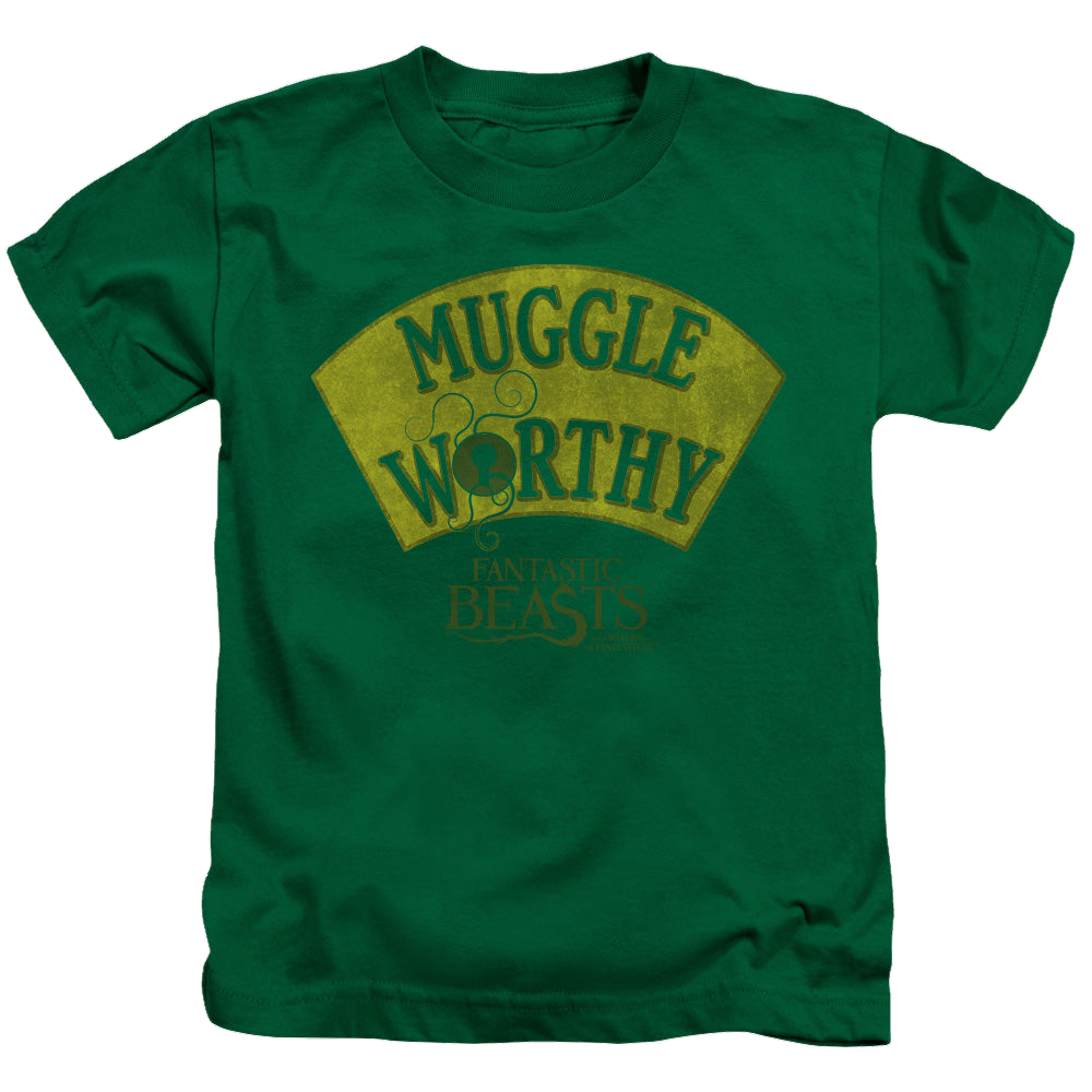 Fantastic Beasts and Where to Find Them Muggle Worthy - Kid's T-Shirt Kid's T-Shirt (Ages 4-7) Fantastic Beasts
