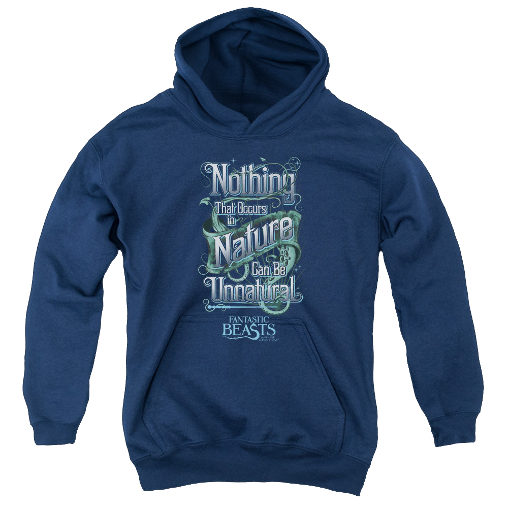 Fantastic Beasts and Where to Find Them Unnatural - Youth Hoodie Youth Hoodie (Ages 8-12) Fantastic Beasts