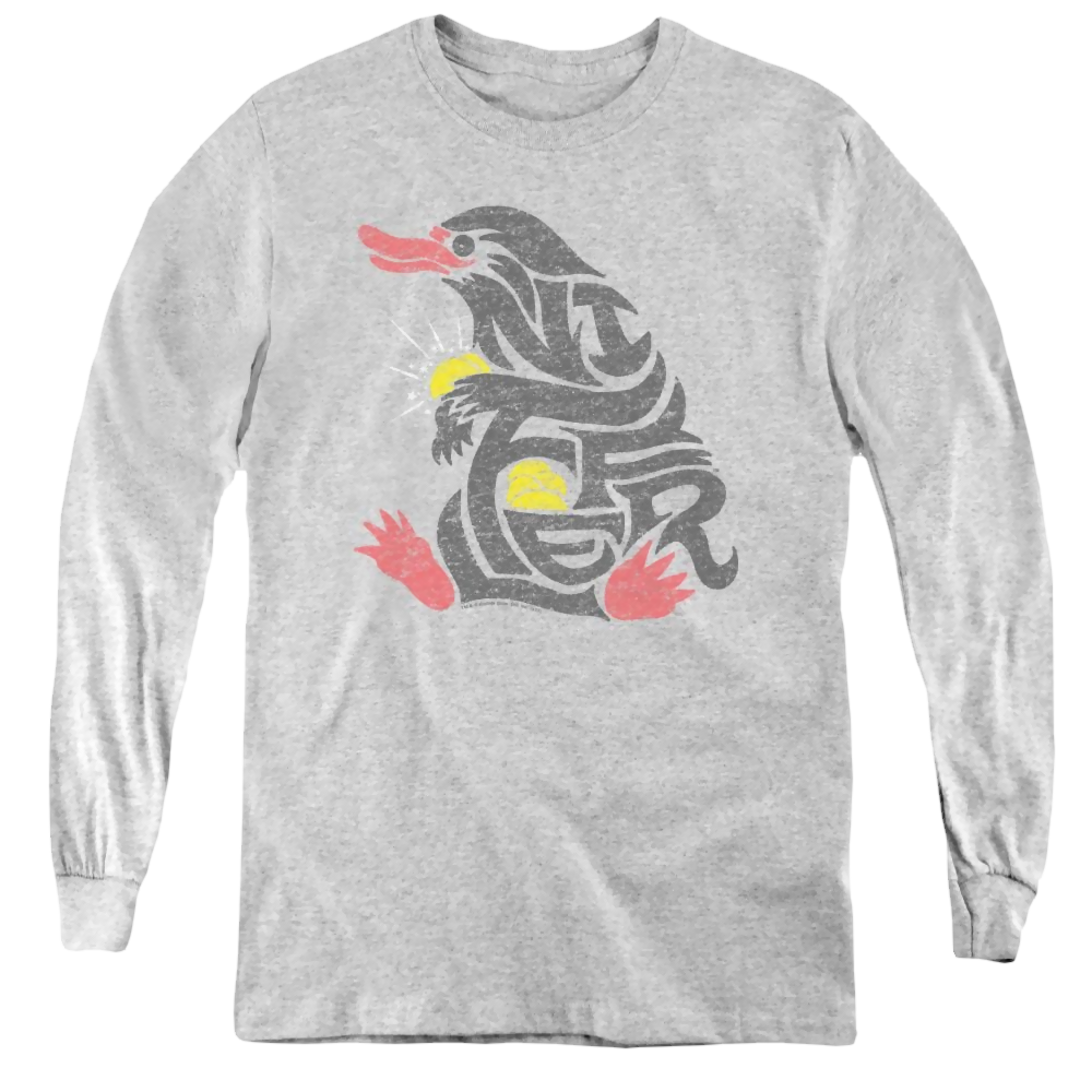 Fantastic Beasts And Where To Find Them Niffler - Youth Long Sleeve T-Shirt Youth Long Sleeve T-Shirt Fantastic Beasts