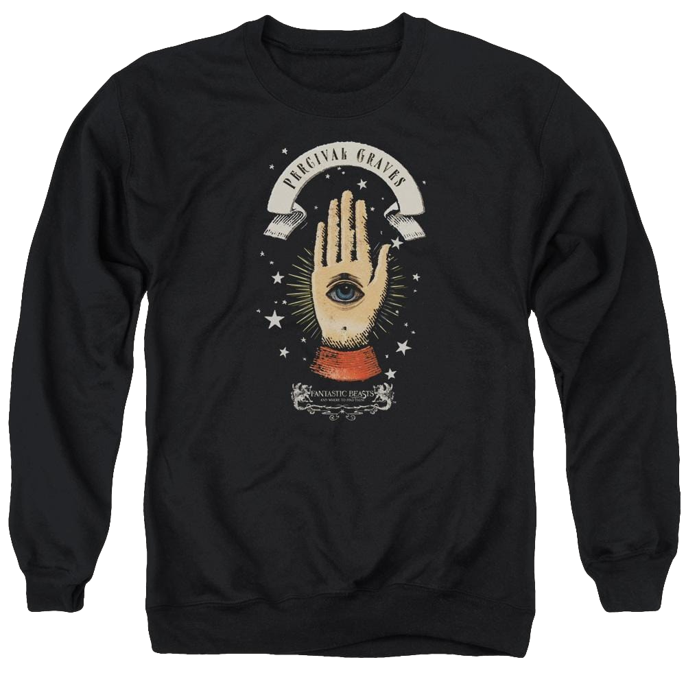 Fantastic Beasts Percival Graves - Men's Crewneck Sweatshirt Men's Crewneck Sweatshirt Fantastic Beasts