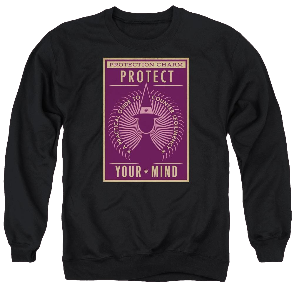 Fantastic Beasts Protect Your Mind - Men's Crewneck Sweatshirt Men's Crewneck Sweatshirt Fantastic Beasts