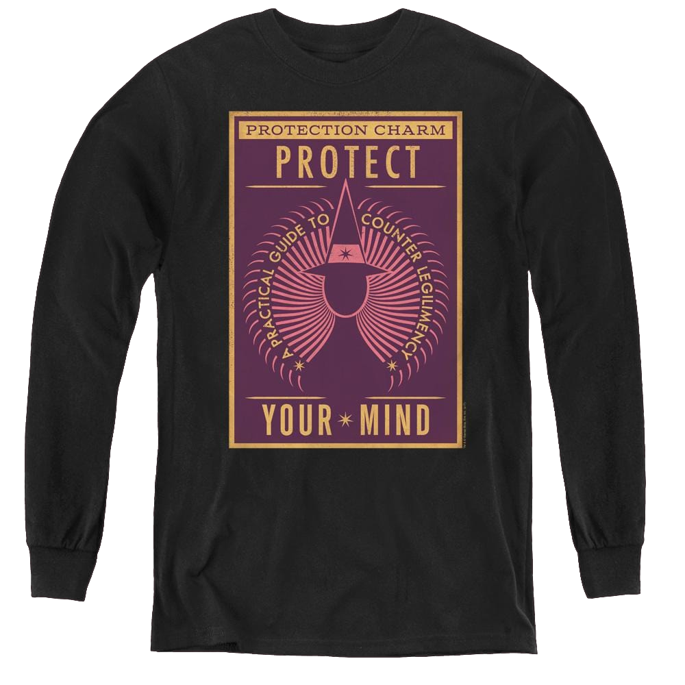 Fantastic Beasts And Where To Find Them Protect Your Mind - Youth Long Sleeve T-Shirt Youth Long Sleeve T-Shirt Fantastic Beasts