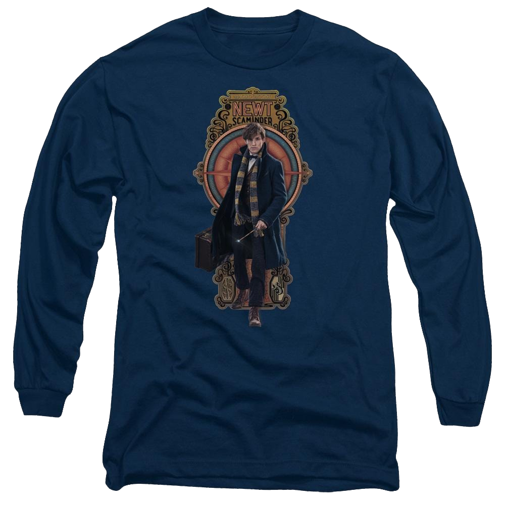 Fantastic Beasts Newt Scamander - Men's Long Sleeve T-Shirt Men's Long Sleeve T-Shirt Fantastic Beasts