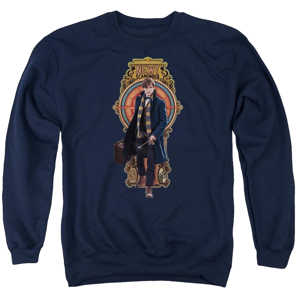 Fantastic Beasts Newt Scamander - Men's Crewneck Sweatshirt Men's Crewneck Sweatshirt Fantastic Beasts