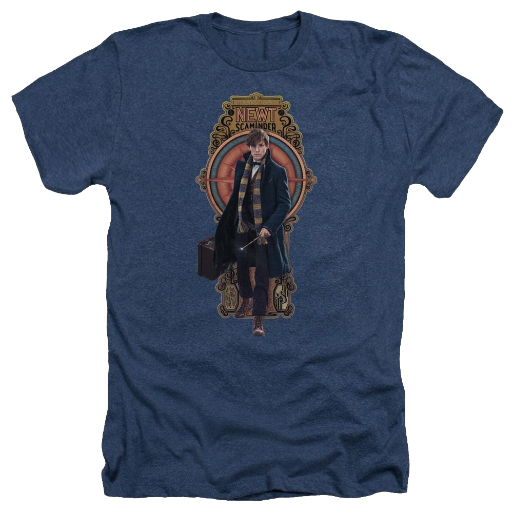 Fantastic Beasts Newt Scamander - Men's Heather T-Shirt Men's Heather T-Shirt Fantastic Beasts