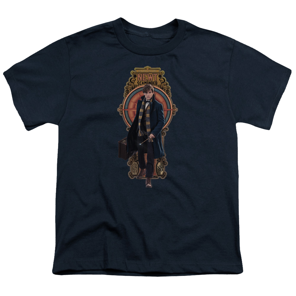 Fantastic Beasts and Where to Find Them Newt Scamander - Youth T-Shirt Youth T-Shirt (Ages 8-12) Fantastic Beasts
