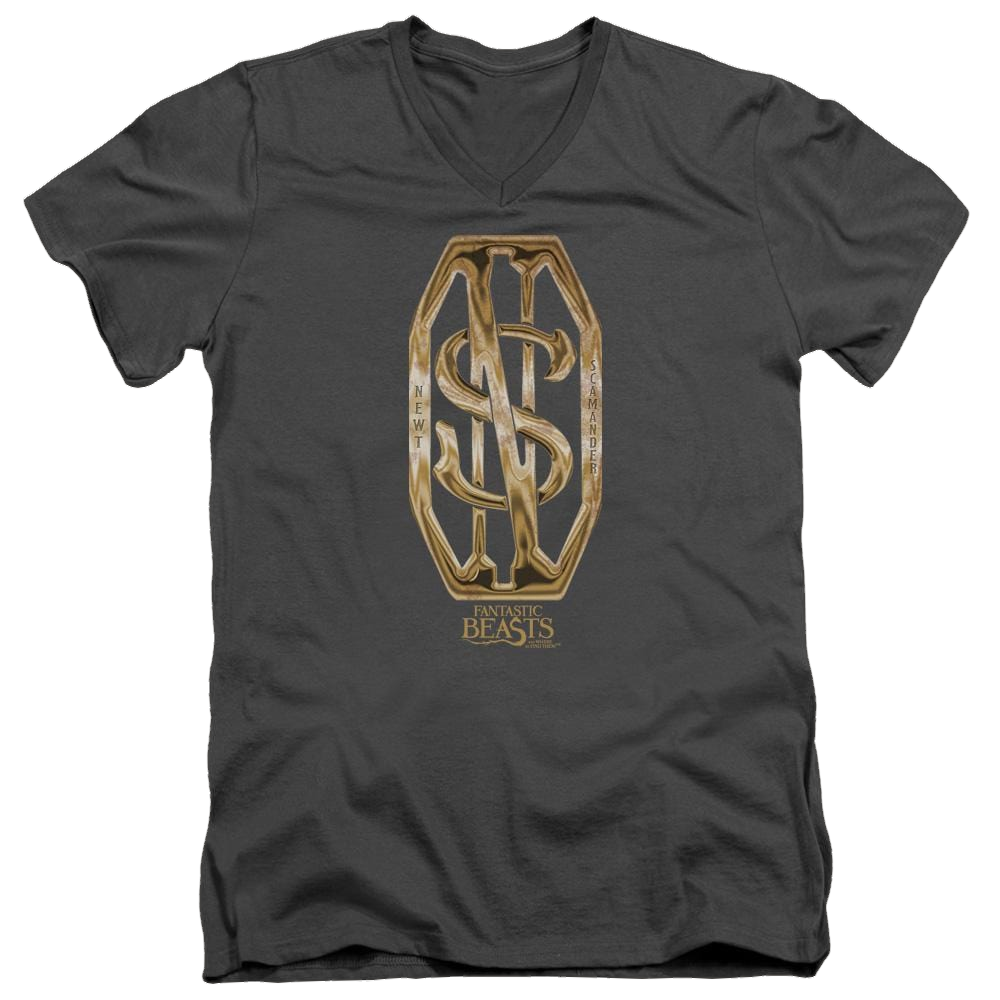 Fantastic Beasts Scamander Monogram - Men's V-Neck T-Shirt Men's V-Neck T-Shirt Fantastic Beasts