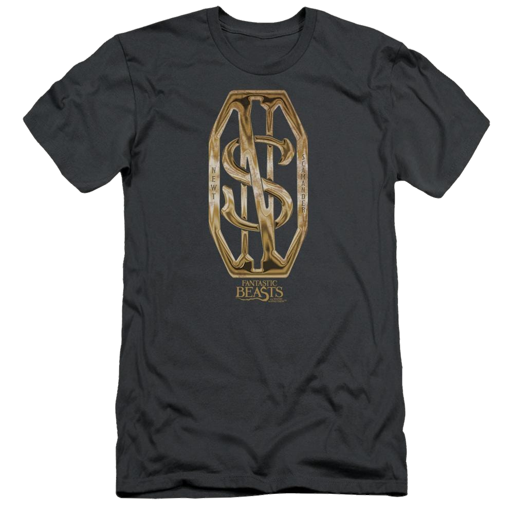 Fantastic Beasts Scamander Monogram - Men's Premium Slim Fit T-Shirt Men's Premium Slim Fit T-Shirt Fantastic Beasts