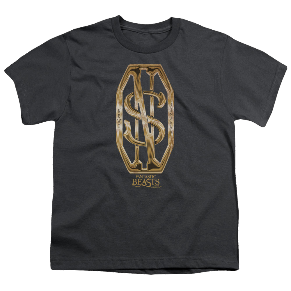 Fantastic Beasts and Where to Find Them Scamander Monogram - Youth T-Shirt Youth T-Shirt (Ages 8-12) Fantastic Beasts