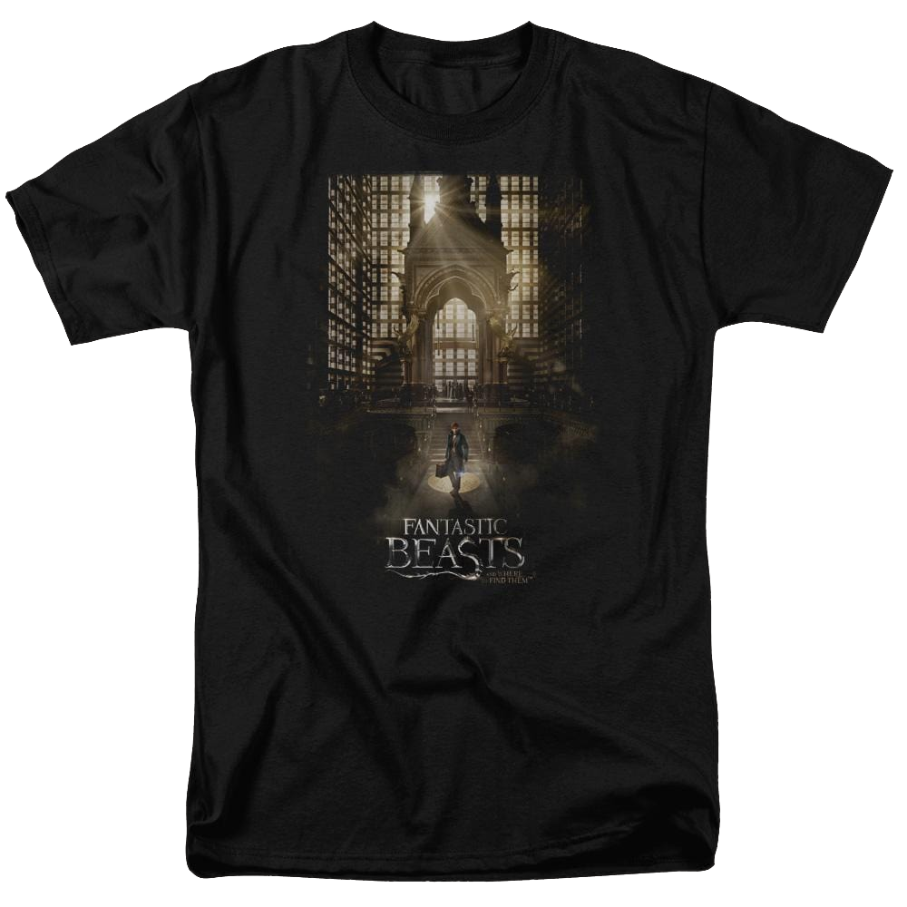 Fantastic Beasts Poster - Men's Regular Fit T-Shirt Men's Regular Fit T-Shirt Fantastic Beasts