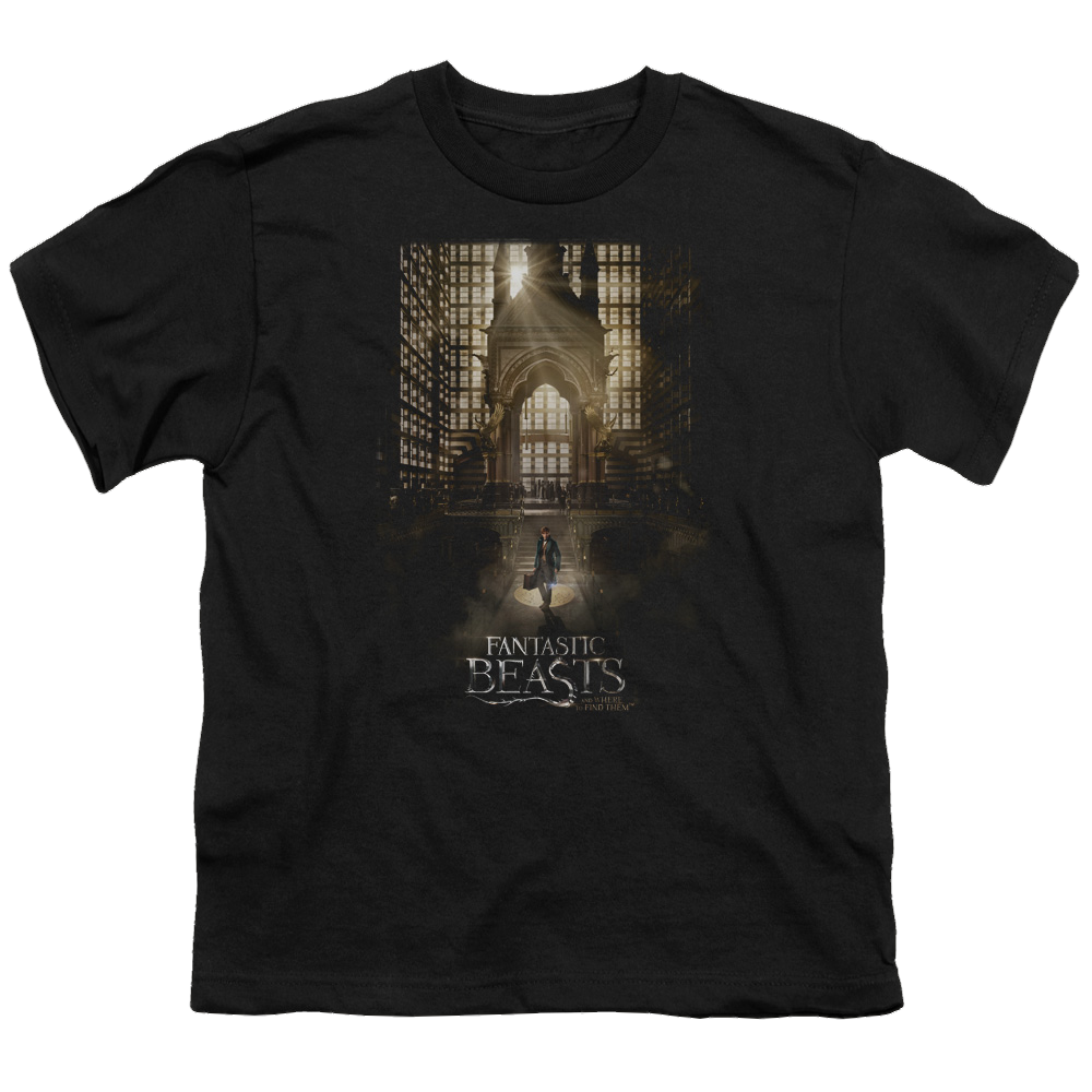 Fantastic Beasts and Where to Find Them Poster - Youth T-Shirt Youth T-Shirt (Ages 8-12) Fantastic Beasts