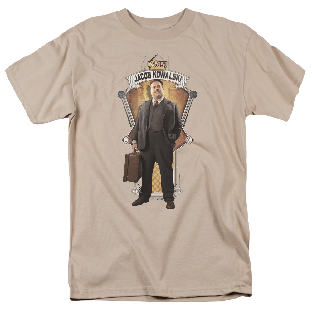 Fantastic Beasts And Where To Find Them Jacob Kowalski - Men's Regular Fit T-Shirt Men's Regular Fit T-Shirt Fantastic Beasts