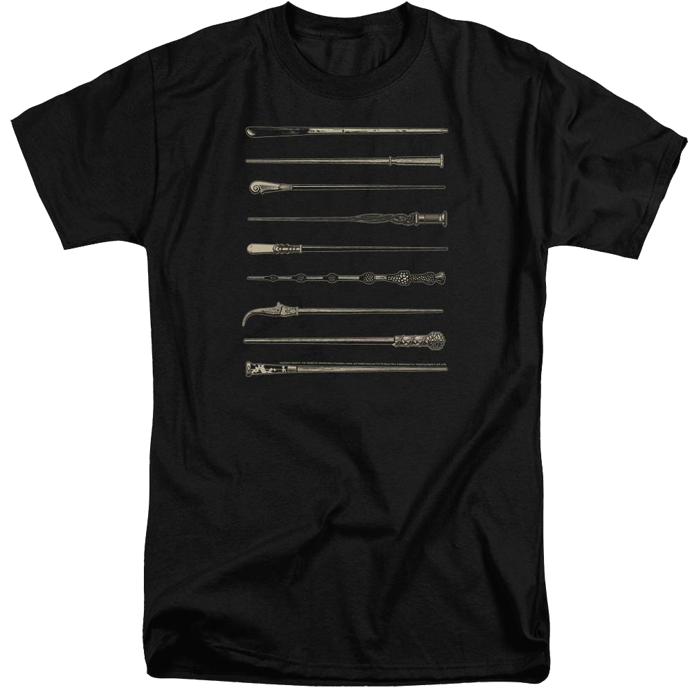 Fantastic Beasts And The Crimes Of Grindlewald Wands - Men's Tall Fit T-Shirt Men's Tall Fit T-Shirt Fantastic Beasts