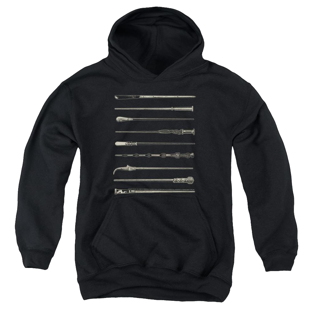 Fantastic Beasts And The Crimes Of Grindlewald Wands - Youth Hoodie Youth Hoodie (Ages 8-12) Fantastic Beasts