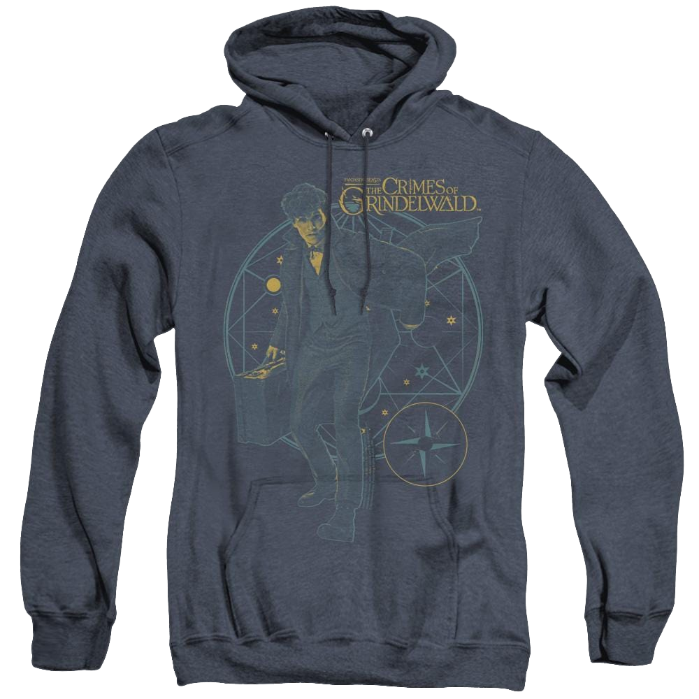 Fantastic Beasts And The Crimes Of Grindlewald Suitcase - Heather Pullover Hoodie Heather Pullover Hoodie Fantastic Beasts