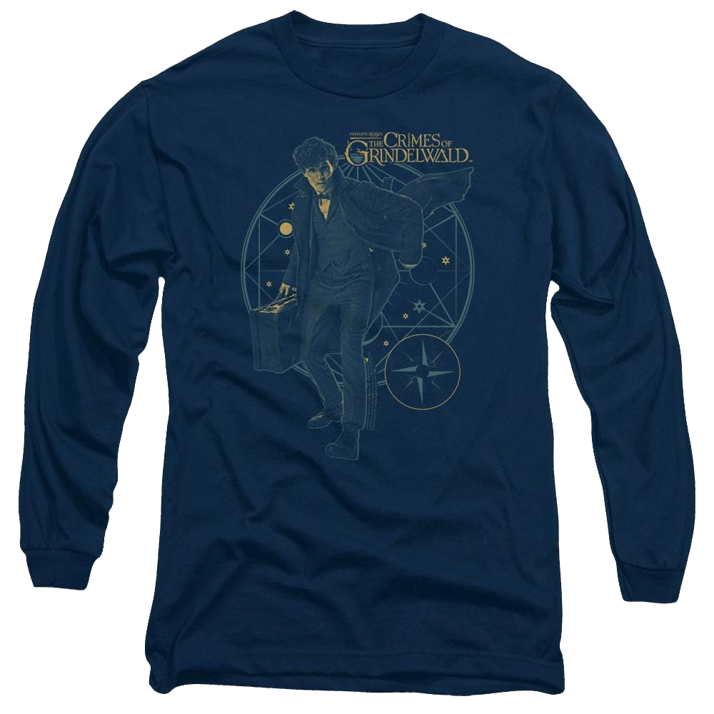 Fantastic Beasts And The Crimes Of Grindlewald Suitcase - Men's Long Sleeve T-Shirt Men's Long Sleeve T-Shirt Fantastic Beasts