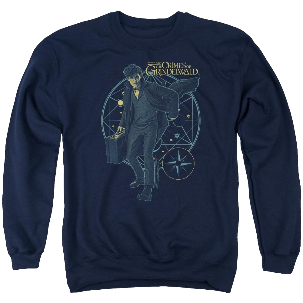 Fantastic Beasts And The Crimes Of Grindlewald Suitcase - Men's Crewneck Sweatshirt Men's Crewneck Sweatshirt Fantastic Beasts