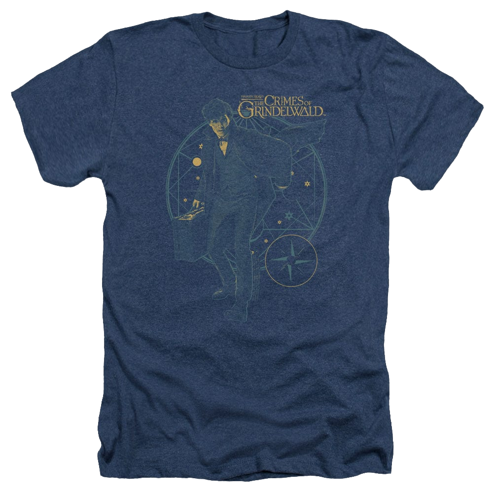 Watchmen Suitcase - Men's Heather T-Shirt Men's Heather T-Shirt Fantastic Beasts