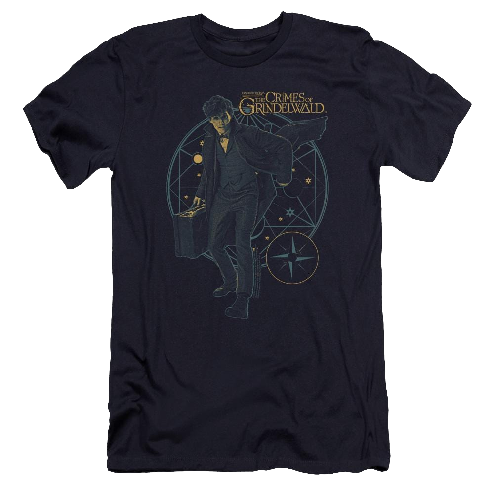 Fantastic Beasts And The Crimes Of Grindlewald Suitcase - Men's Premium Slim Fit T-Shirt Men's Premium Slim Fit T-Shirt Fantastic Beasts