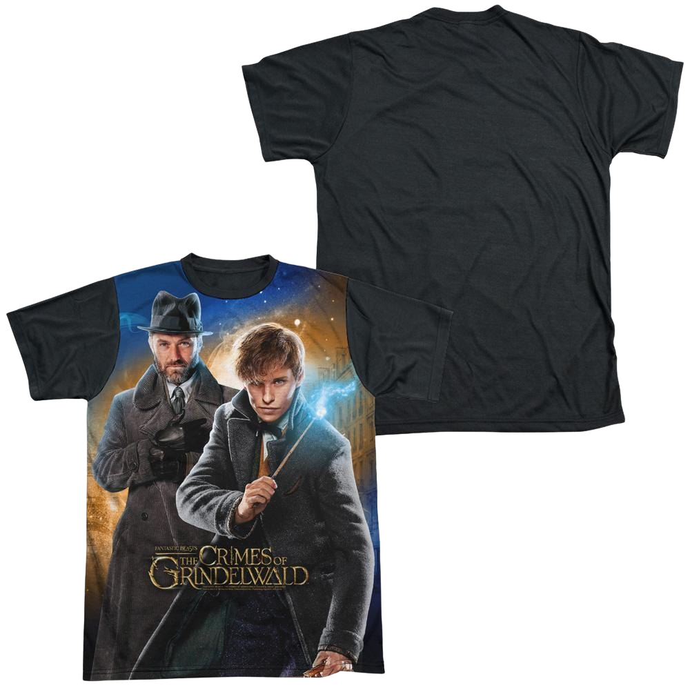 Fantastic Beasts and the Crimes of Grindlewald Team Up - Men's Black Back T-Shirt Men's Black Back T-Shirt Fantastic Beasts