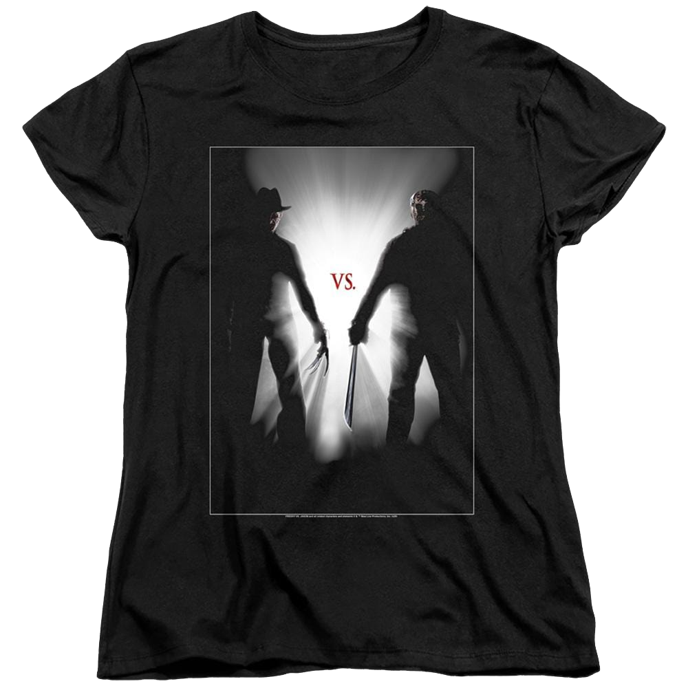 Freddy Vs Jason Silhouettes - Women's T-Shirt Women's T-Shirt Freddy vs Jason