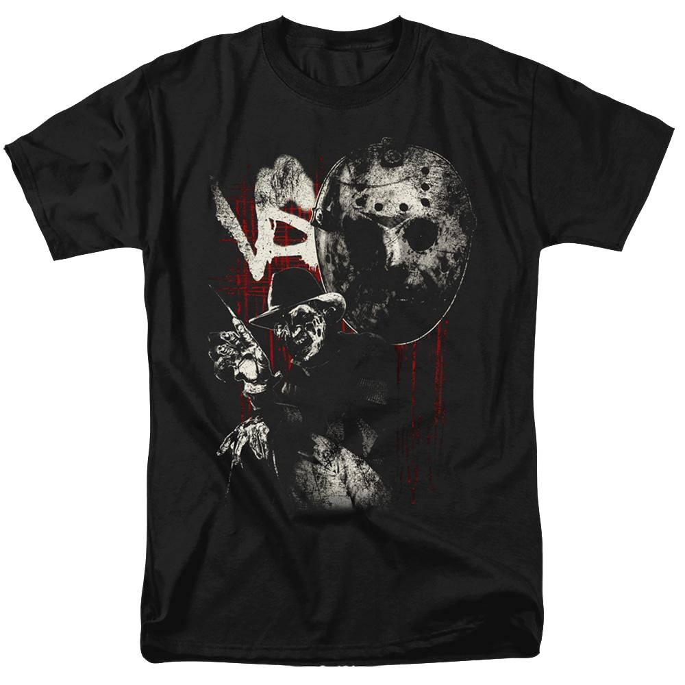 Freddy Vs Jason Scratches - Men's Regular Fit T-Shirt Men's Regular Fit T-Shirt Freddy vs Jason