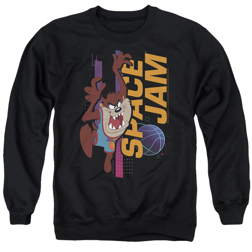 Space Jam - A New Legacy Taz Standing - Men's Crewneck Sweatshirt Men's Crewneck Sweatshirt Space Jam - A New Legacy