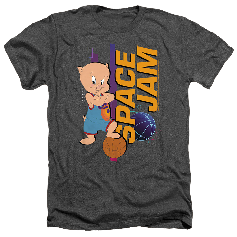 Space Jam - A New Legacy Porky Standing - Men's Heather T-Shirt Men's Heather T-Shirt Space Jam - A New Legacy
