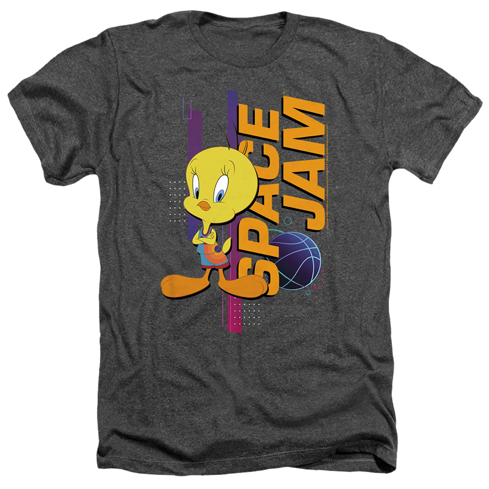 Space Jam - A New Legacy Tweety Standing - Men's Heather T-Shirt Men's Heather T-Shirt Space Jam - A New Legacy