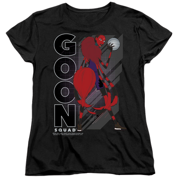 Black women's t-shirt with Space Jam - A New Legacy Arachnneka graphic