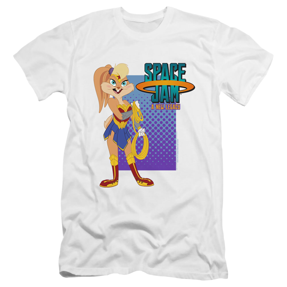 Space Jam - A New Legacy Lola Wonder Woman - Men's Premium Slim Fit T-Shirt Men's Premium Slim Fit T-Shirt Space Jam - A New Legacy
