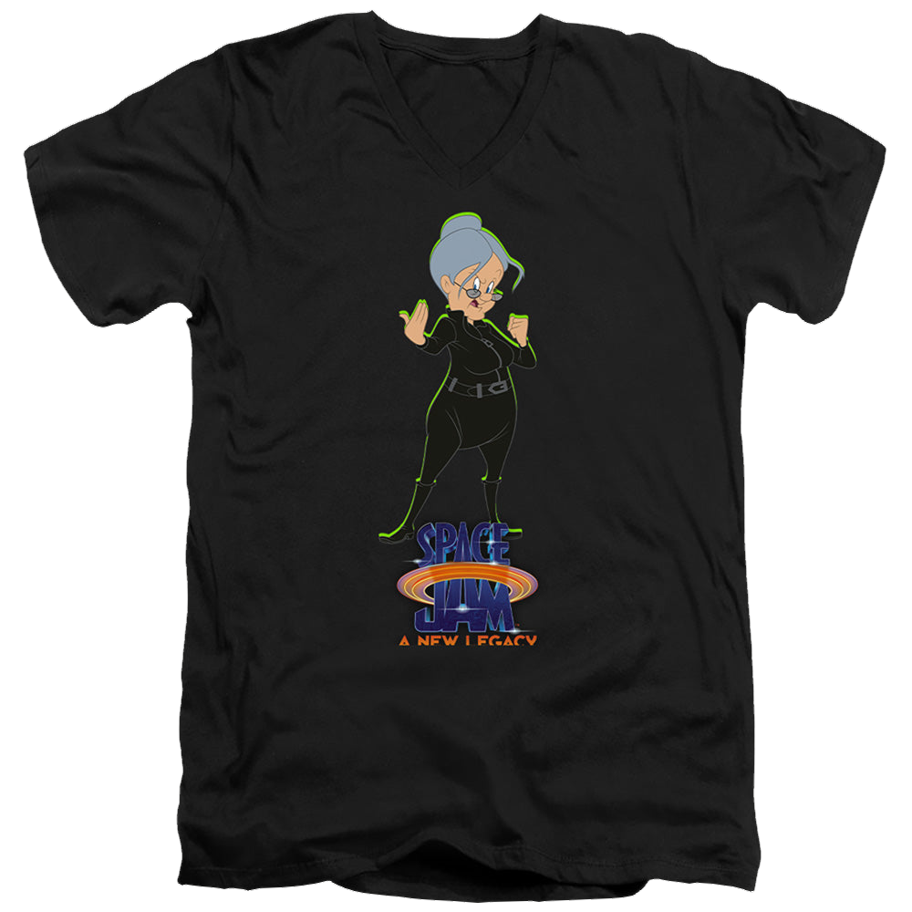 Space Jam - A New Legacy Granny Matrix - Men's V-Neck T-Shirt Men's V-Neck T-Shirt Space Jam - A New Legacy
