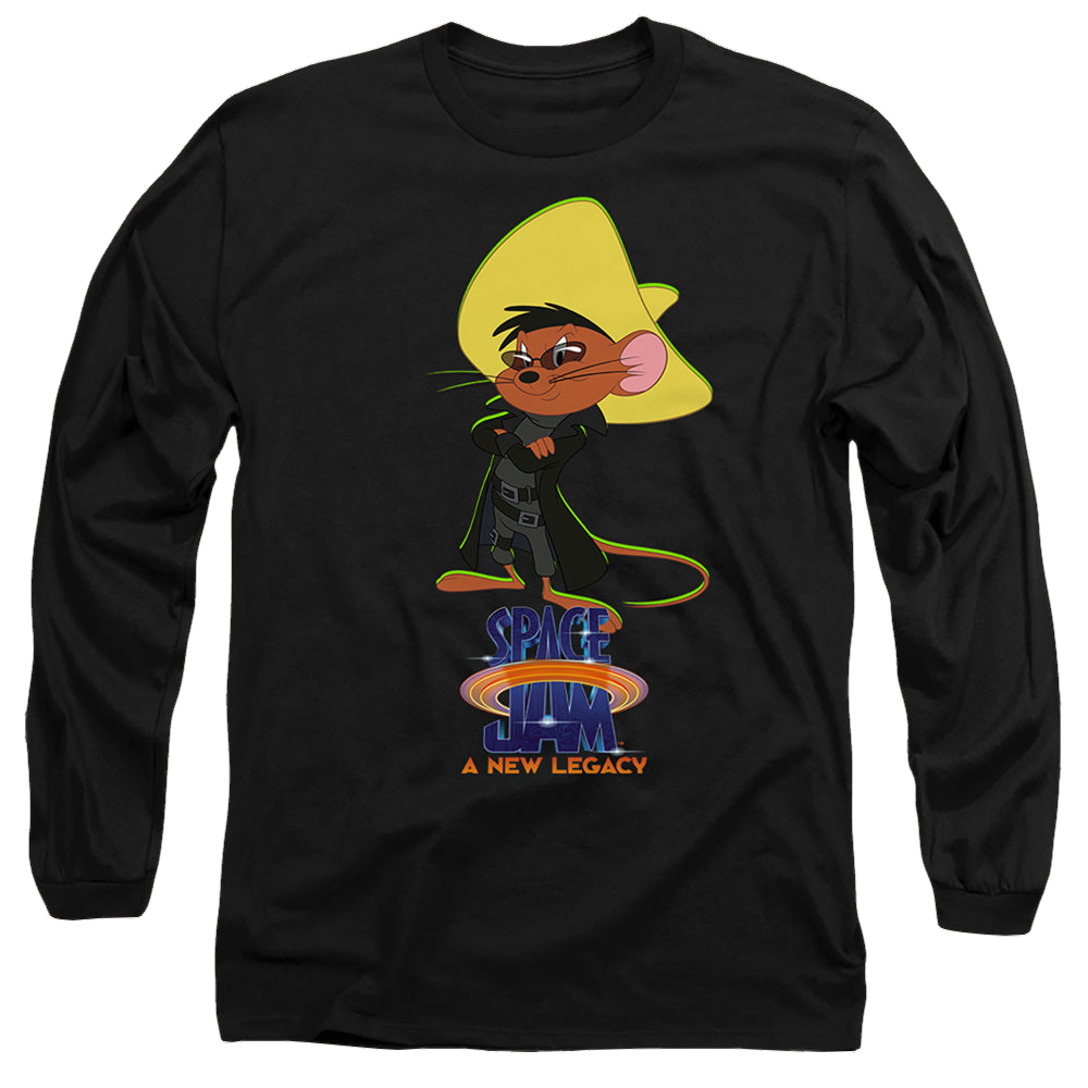 Space Jam - A New Legacy Speedy Matrix - Men's Long Sleeve T-Shirt Men's Long Sleeve T-Shirt Space Jam - A New Legacy