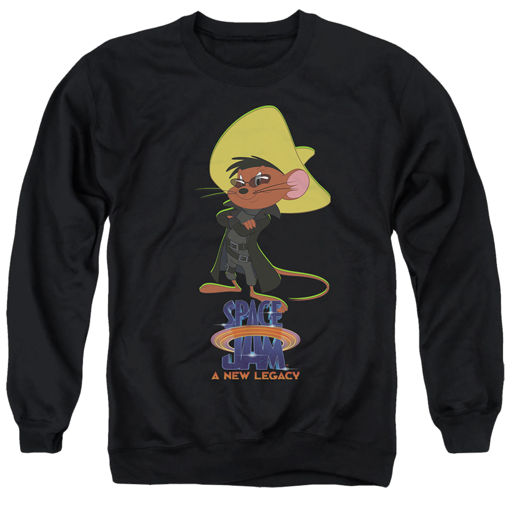 Space Jam - A New Legacy Speedy Matrix - Men's Crewneck Sweatshirt Men's Crewneck Sweatshirt Space Jam - A New Legacy