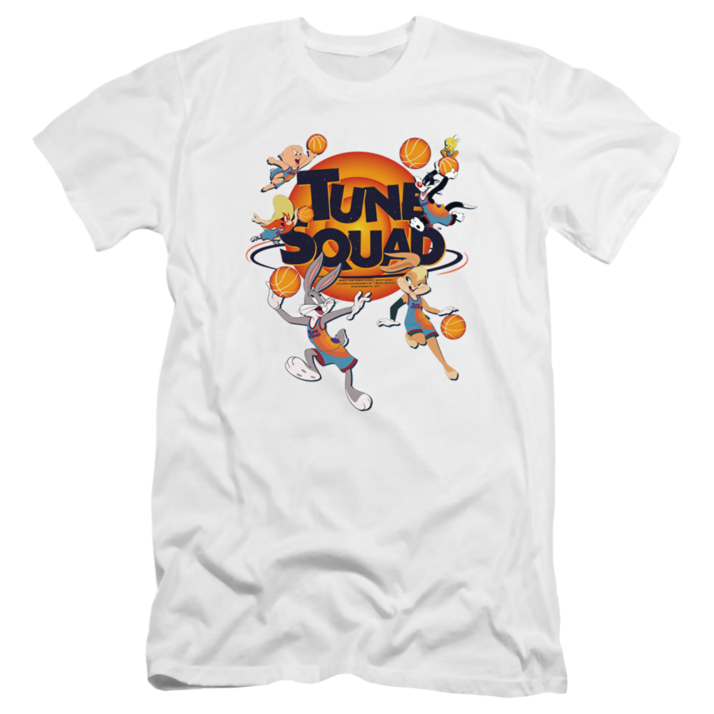 Space Jam - A New Legacy Tune Squad Group - Men's Premium Slim Fit T-Shirt Men's Premium Slim Fit T-Shirt Space Jam - A New Legacy