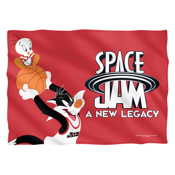 Space Jam - A New Legacy Sylvestor And Tweety Mono Color pillow case