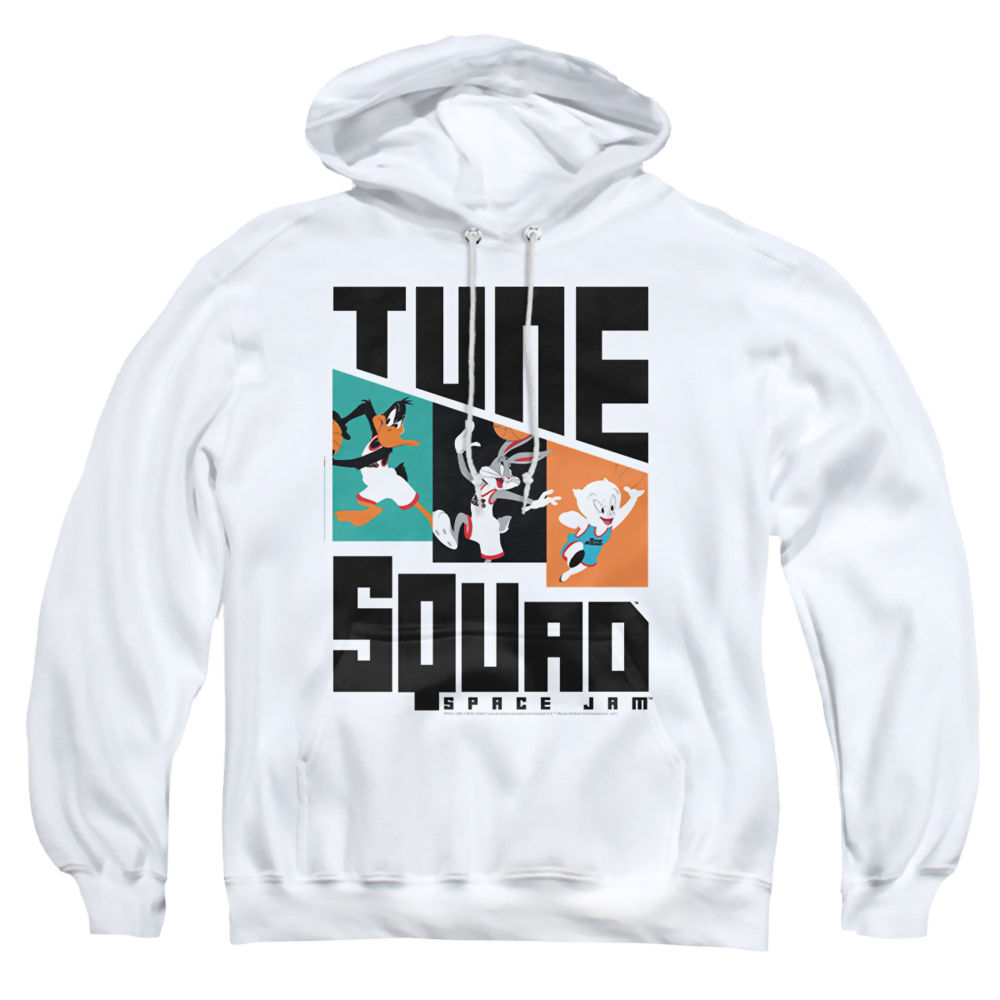 Space Jam - A New Legacy Tune Squad Pattern Characters - Pullover Hoodie Pullover Hoodie Space Jam - A New Legacy