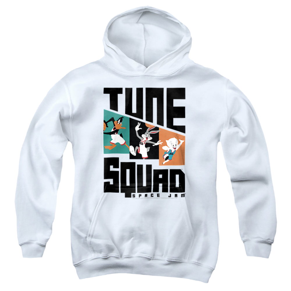 Space Jam - A New Legacy Tune Squad Pattern Characters - Youth Hoodie Youth Hoodie (Ages 8-12) Space Jam - A New Legacy