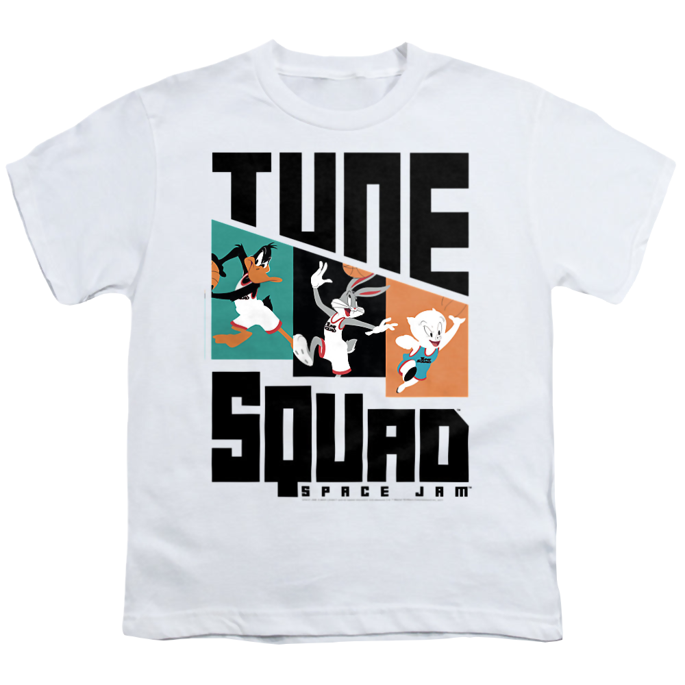 Space Jam - A New Legacy Tune Squad Pattern Characters - Youth T-Shirt Youth T-Shirt (Ages 8-12) Space Jam - A New Legacy