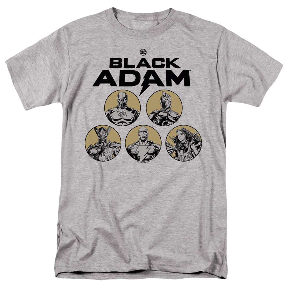 Black Adam Black Adam Contrast Group - Men's Regular Fit T-Shirt Men's Regular Fit T-Shirt Black Adam